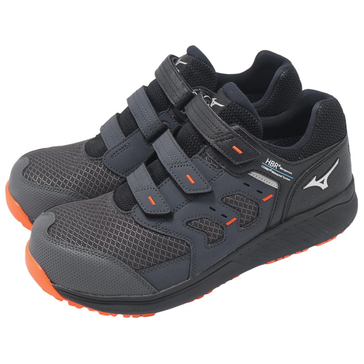 Lookbook Mizuno Prime Fit WU21L ''Hitam Oranye'' F1GA256105