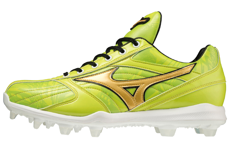 Mizuno Pro Low Tops Shoe Yellow 11GP220240
