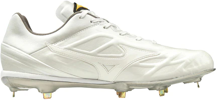 Order Mizuno Pro QS 低筒耐磨棒球鞋 男女通款 白灰