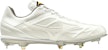 Mizuno Pro QS Low Top Wear-Resistant Baseball Shoes White Gray 11GM190001