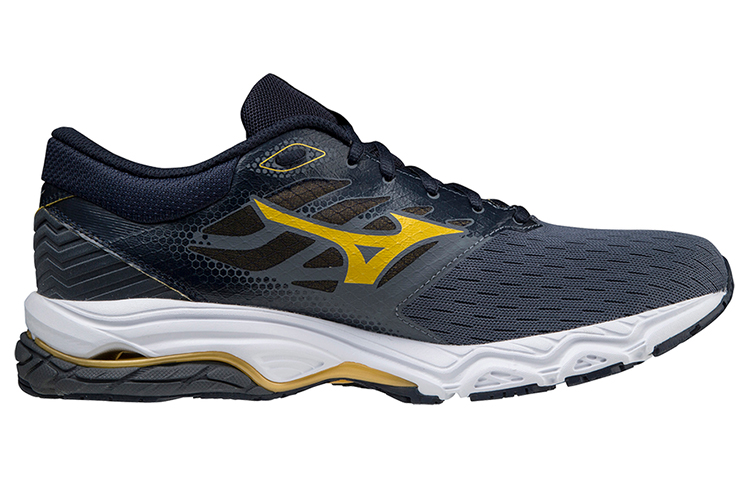 Order Mizuno Prodigy 3 ''Navy'' Sneakers Donkerblauw J1GC201045