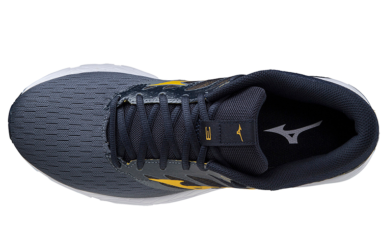 Lookbook Mizuno Prodigy 3 ''Navy'' Sneakers Donkerblauw J1GC201045