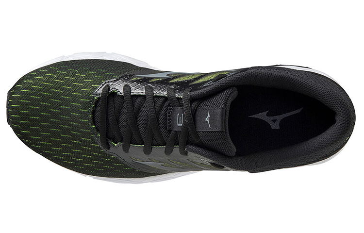 Lookbook Mizuno Prodigy 3 Wave ''Zwart Groen'' J1GC201052