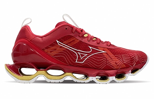 Mizuno Prophecy X 預言10 低筒 跑步鞋 男女同款 紅金 Order Mizuno Prophecy X 預言10 低筒 跑步鞋 男女同款 紅金