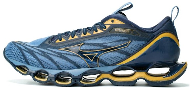 Mizuno Wave Prophecy 11 'Biru Hitam Emas' J1GC220050 Buy Mizuno Wave Prophecy 11 'Biru Hitam Emas' J1GC220050