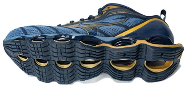 Mizuno Wave Prophecy 11 'Biru Hitam Emas' J1GC220050 Purchase Mizuno Wave Prophecy 11 'Biru Hitam Emas' J1GC220050