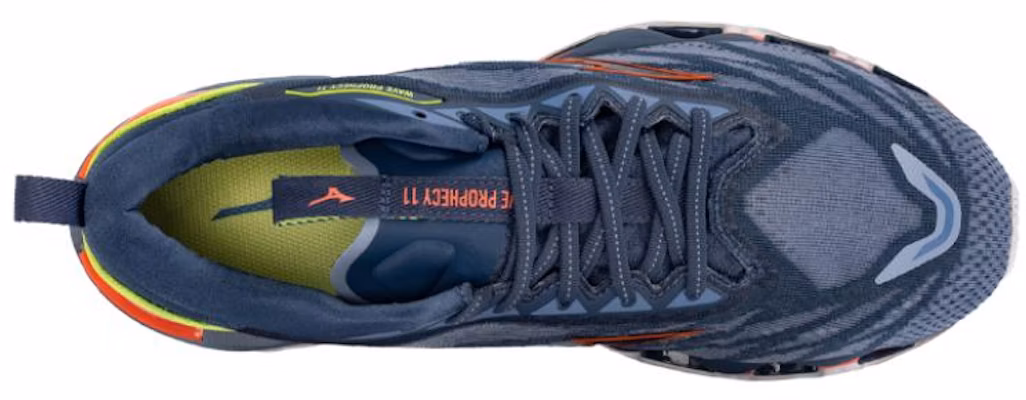 Mizuno Wave Prophecy 11 'Gray Orange' J1GC220081 Shop Mizuno Wave Prophecy 11 'Gray Orange' J1GC220081