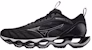 Mizuno Wave Prophecy 11 Penyerap Kejut Kelabu Perak Hitam Bernafas J1GC220004