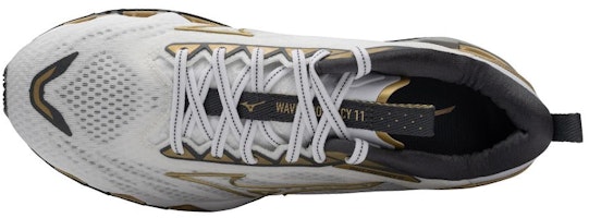 美津濃 Prophecy 11 減震 低幫 跑步鞋 男女同款 白金 Lookbook 美津濃 Prophecy 11 減震 低幫 跑步鞋 男女同款 白金