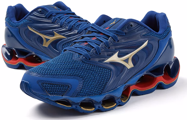 Mizuno Prophecy 12S 減震透氣 低筒 跑步鞋 男女通款 深藍色 Shop Mizuno Prophecy 12S 減震透氣 低筒 跑步鞋 男女通款 深藍色