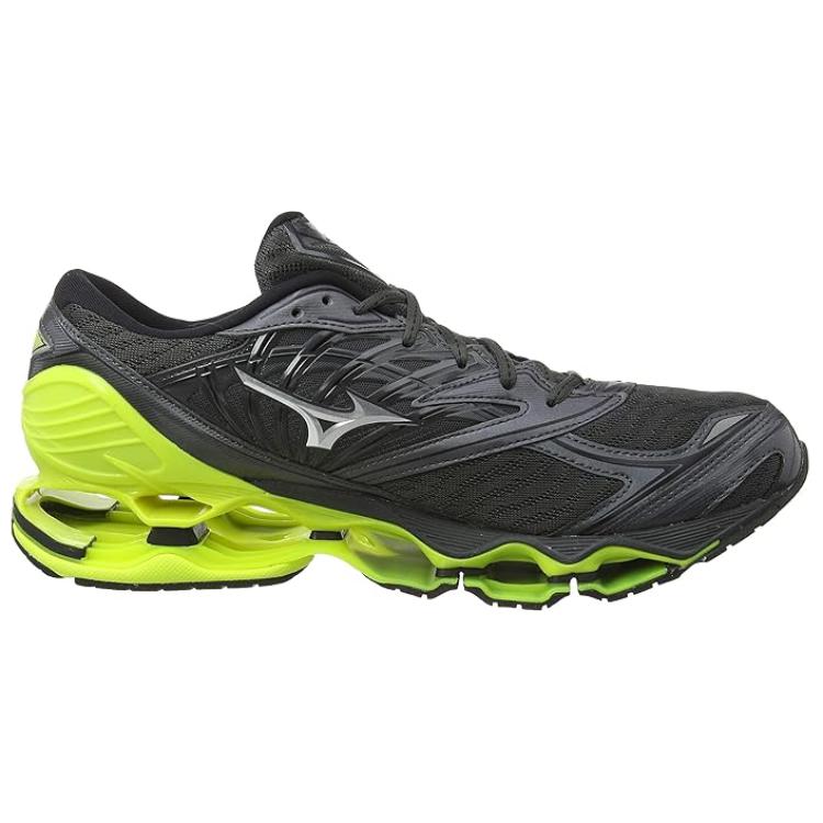 Order Mizuno Prophecy 8 'Gris Oscuro Verde Flúor Plata' J1GC190005