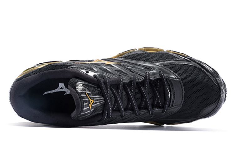 Lookbook Mizuno Prophecy 8 NOVA Hitam/Emas J1GC191750