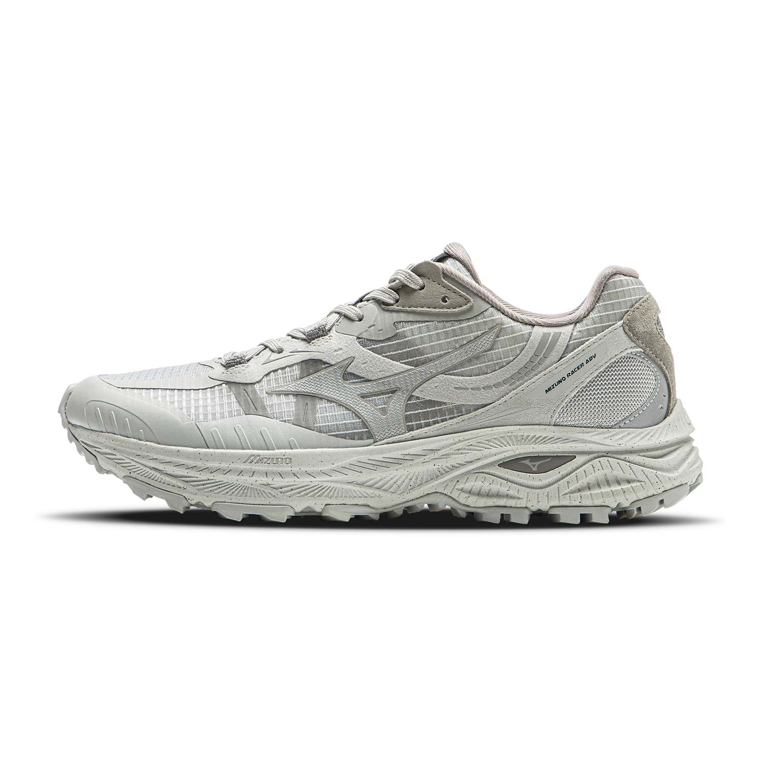 Mizuno Racer ADV Low-Top Running Shoes - Comfort & Non-Slip (Fog Gray). D1GH241208