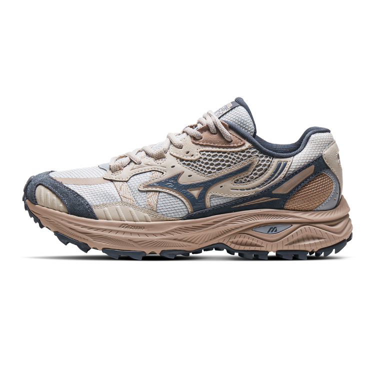 Mizuno Racer ADV Sand Beige Outdoor Hiking Running Shoes D1GH241203