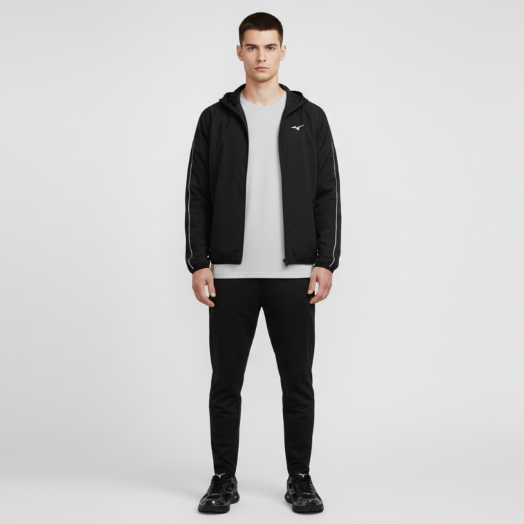 Lookbook 미즈노 레이서 S '블랙 실버' D1GH223521