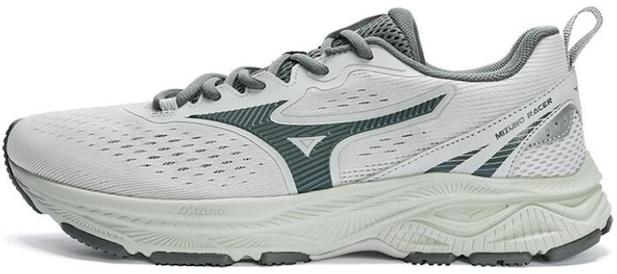 Mizuno Racer S 'White Grey Green' D1GH223613 Buy Mizuno Racer S 'White Grey Green' D1GH223613