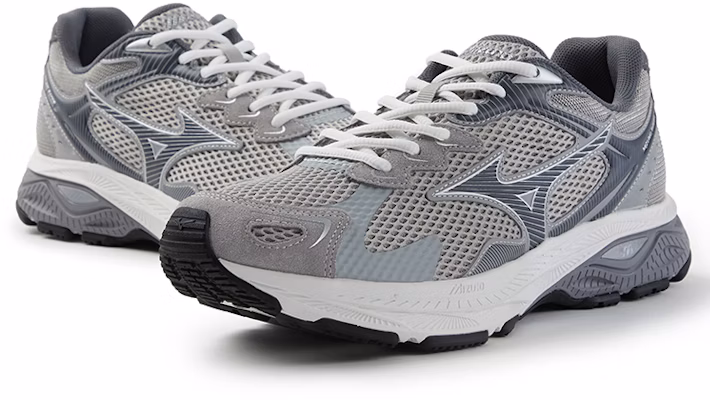 Mizuno Racer S 'White and Gray' D1GH223509 Shop Mizuno Racer S 'White and Gray' D1GH223509
