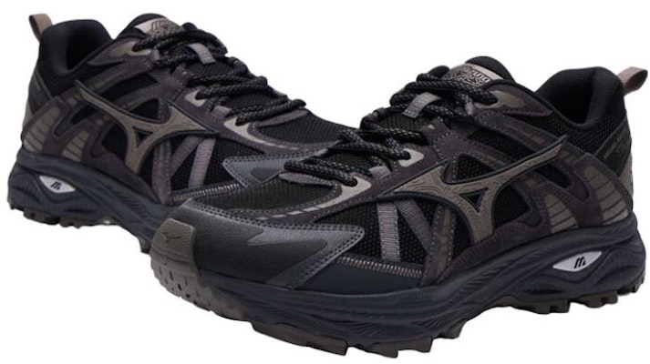 Mizuno Racer Trail 'Black Grey' D1GH223807 Order Mizuno Racer Trail 'Black Grey' D1GH223807