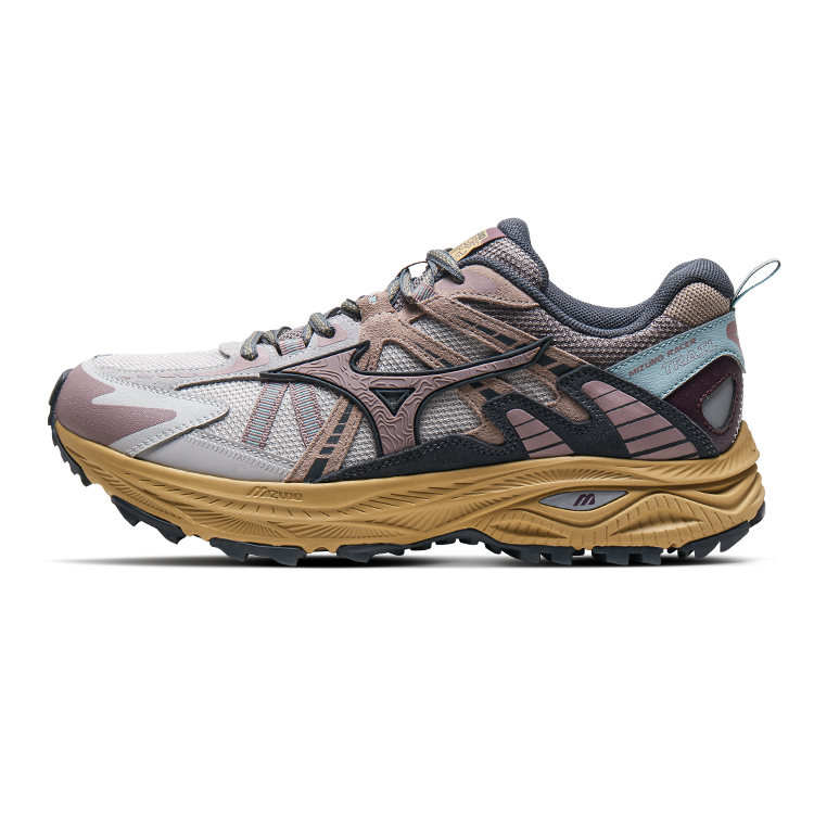 Mizuno Racer Trail Breathable Non-Slip Running Shoes Red/Brown/Grey D1GH223809