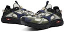 Lookbook Mizuno Racer Trail SE 'Hitam Hijau Biru' D1GH241901