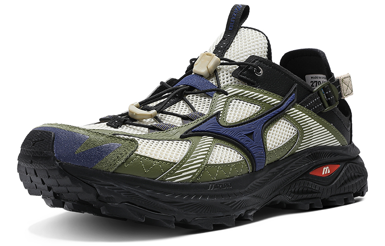 Lookbook Mizuno Racer Trail SE 'Black Green Blue' D1GH241901