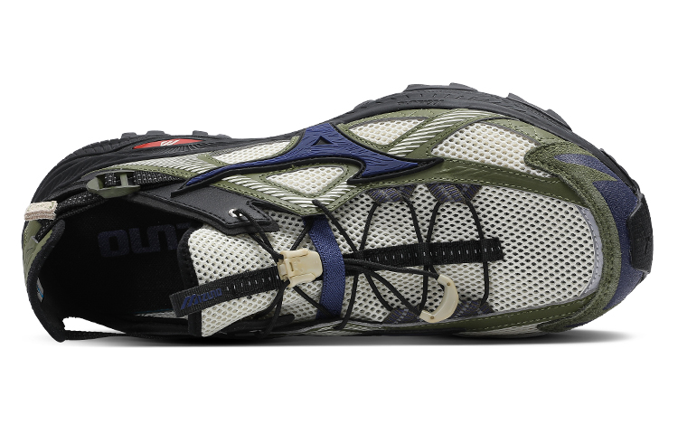 Details for Mizuno Racer Trail SE 'Black Green Blue' D1GH241901