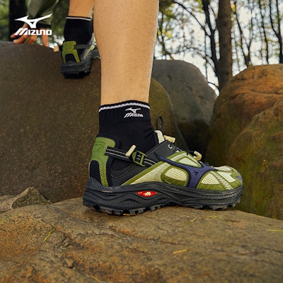 美津浓 Racer Trail SE '黑绿蓝' D1GH241901 1