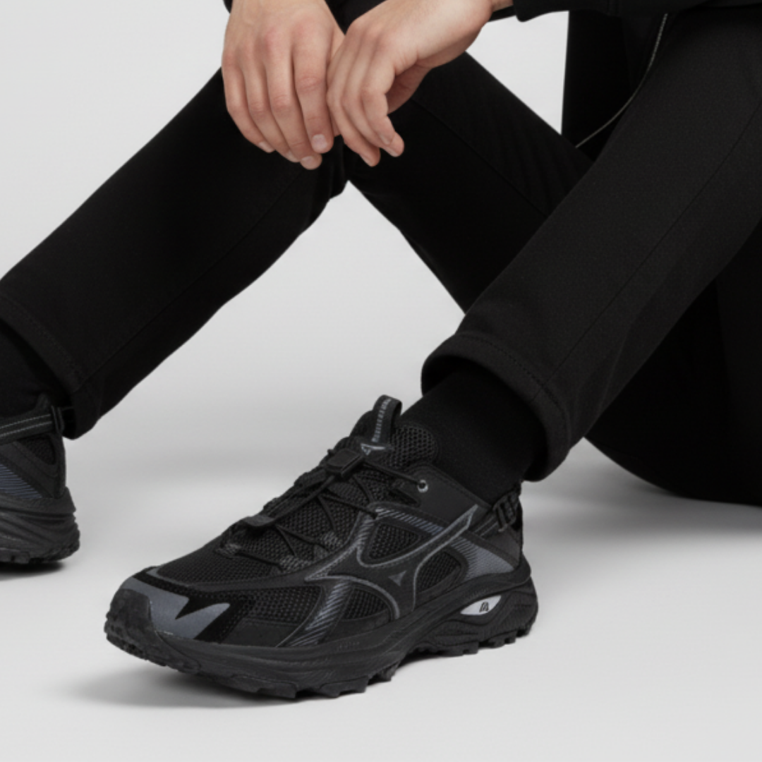 Order ミズノ レーサー トレイル SE 「トリプルブラック」 D1GH241903