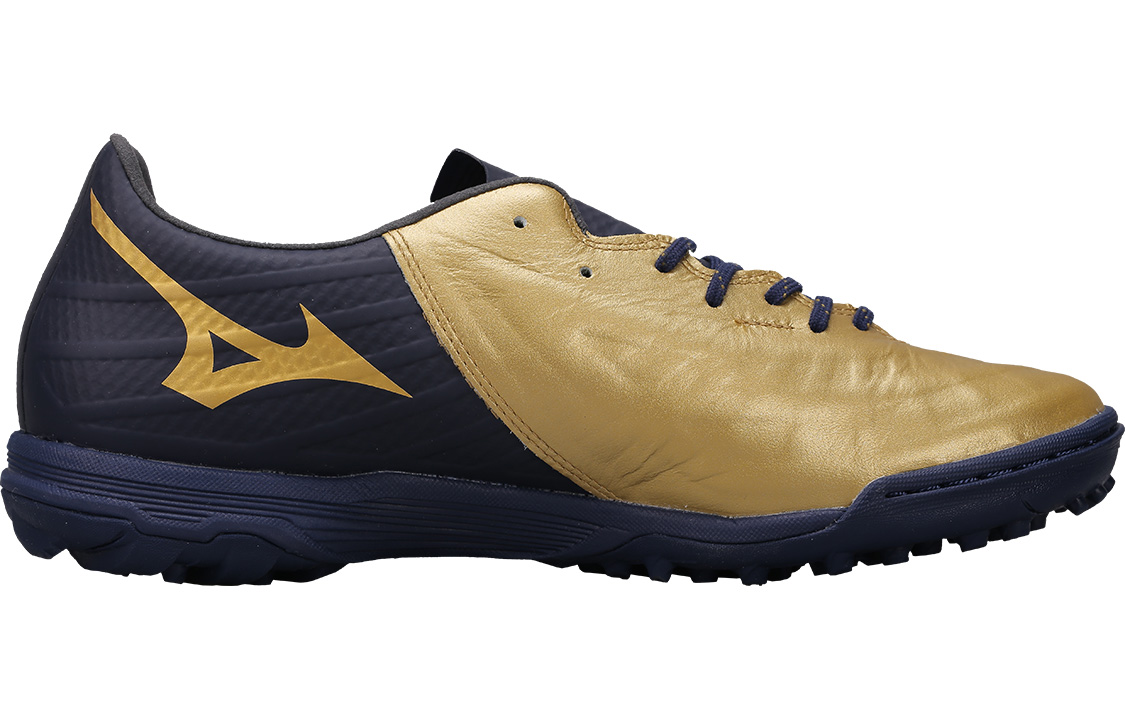 Order Mizuno Rebula 3 Elite AS Fußballschuhe Gold/Blau P1GD206214