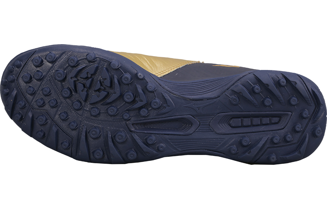 Purchase Mizuno Rebula 3 Elite AS Fußballschuhe Gold/Blau P1GD206214