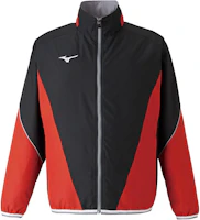 Mizuno Red Colorblock Zip-Up Slim Fit Jacket Unisex Long Sleeve N2JC201096 Mizuno Red Colorblock Zip-Up Slim Fit Jacket Unisex Long Sleeve N2JC201096
