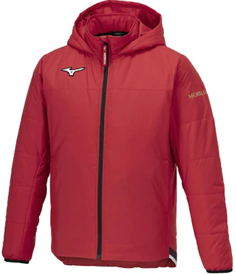 Sudadera con Capucha y Cremallera Mizuno Roja con Logo Solid. P2MEA501-62 Buy Sudadera con Capucha y Cremallera Mizuno Roja con Logo Solid. P2MEA501-62