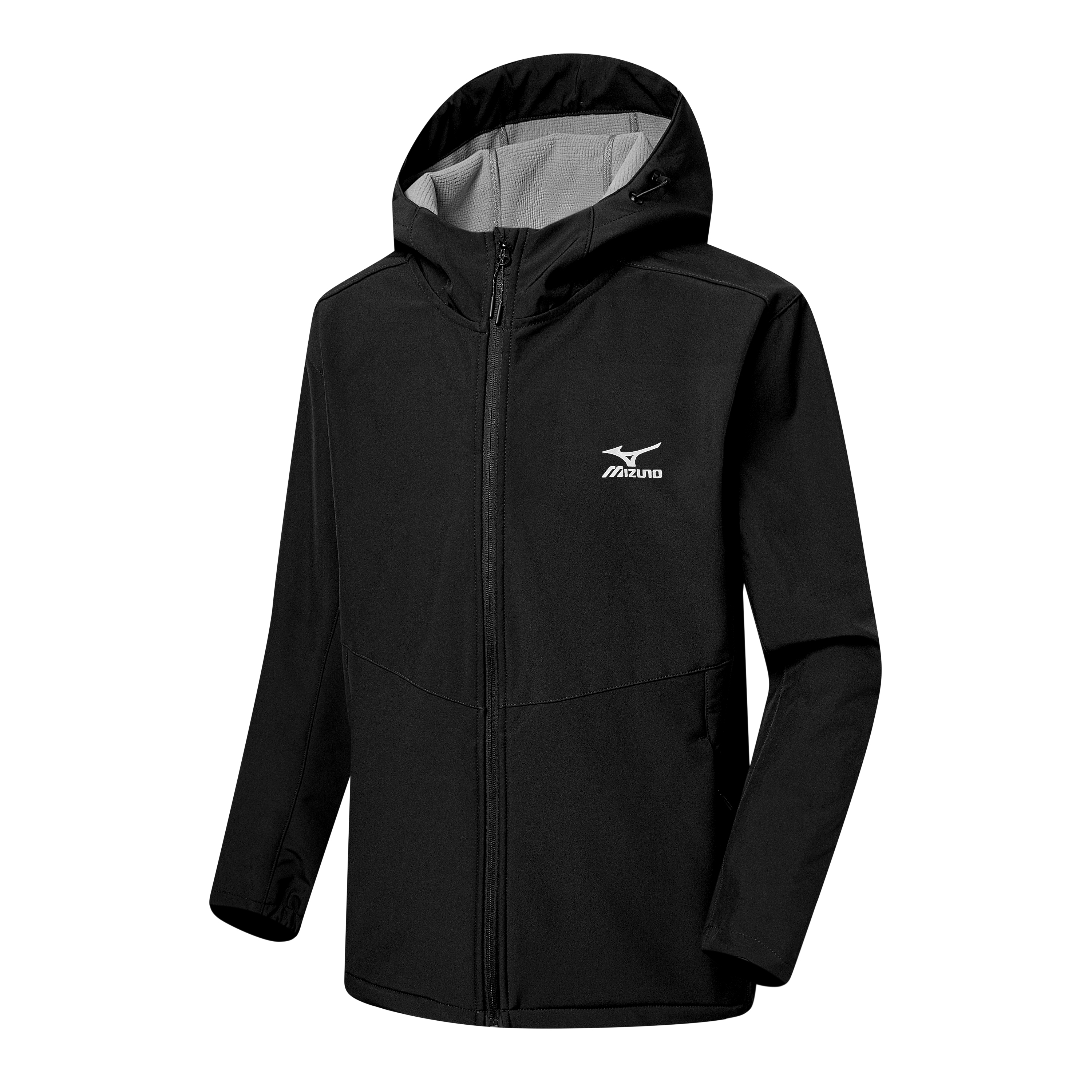 Mizuno Reflective Logo Lightweight Waterproof Breathable Outdoor Jacket Unisex A2CC2541