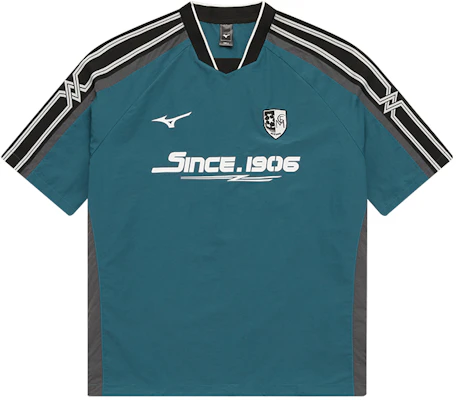 Mizuno Retro Loose Fit Short Sleeve Soccer Jersey Unisex. K2CE43Y1 Buy Mizuno Retro Loose Fit Short Sleeve Soccer Jersey Unisex. K2CE43Y1