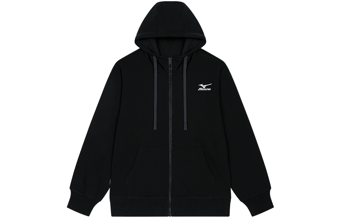 Mizuno Retro Outdoor Hoodie Jacket with Back Logo Print - Unisex Style A2CC2547
