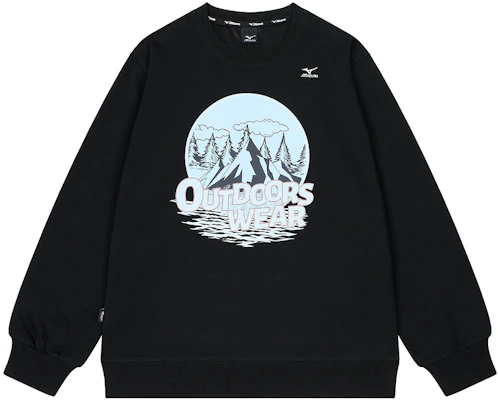 Mizuno Retro Outdoor Scenic Print Pullover Sweatshirt Unisex A2CA2546 Buy Mizuno Retro Outdoor Scenic Print Pullover Sweatshirt Unisex A2CA2546