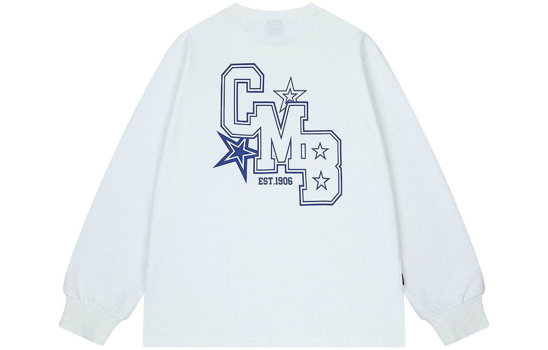 Mizuno Retro Outdoor Star Graphic Loose-Fit Sweatshirt Unisex Casual Style A2CA2535