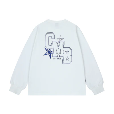 Mizuno Retro Outdoor Star Graphic Loose-Fit Sweatshirt Unisex Casual Style A2CA2535