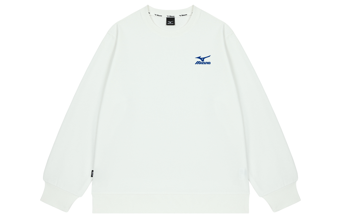 Mizuno Retro Snow Mountain Graphic Crewneck Sweatshirt Unisex Casual Outdoor Wear A2CA2A70