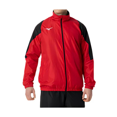 Mizuno Retro Sports Zip-Up Jacket Unisex Red 32MEA65562