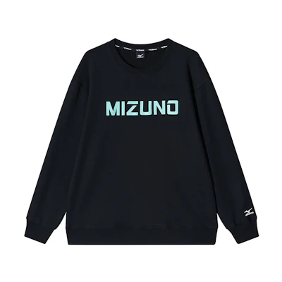 Mizuno Retro Sunset Snow Mountain Fleece Sweatshirt Unisex Winter Edition A2CA2586