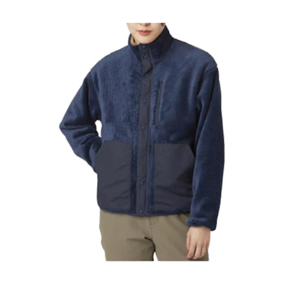 Mizuno Reversible Zip-Up Stand Collar Jacket Unisex Navy Blue B2MC270114