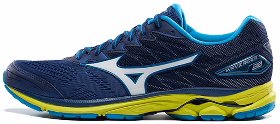 Mizuno Rider 20 DarkBlue 'Blue Yellow' J1GC170307 Buy Mizuno Rider 20 DarkBlue 'Blue Yellow' J1GC170307
