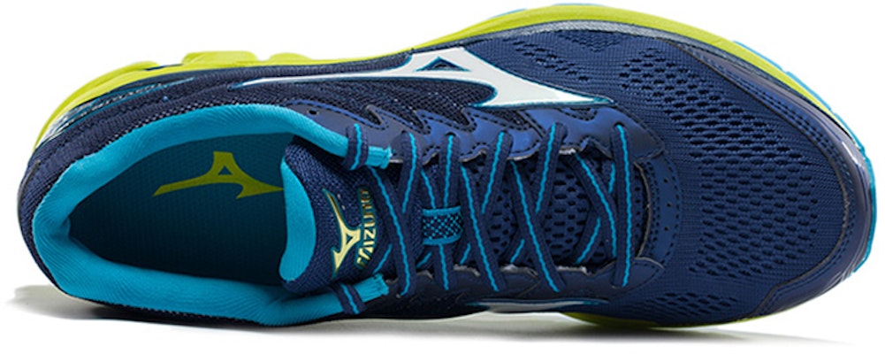 Mizuno Rider 20 DarkBlue 'Blue Yellow' J1GC170307 Lookbook Mizuno Rider 20 DarkBlue 'Blue Yellow' J1GC170307