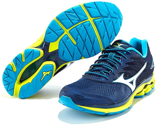 Mizuno Rider 20 DarkBlue 'Blue Yellow' J1GC170307 Purchase Mizuno Rider 20 DarkBlue 'Blue Yellow' J1GC170307