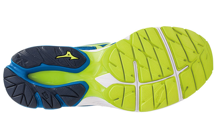 Shop Mizuno Rider 20 Blue/Yellow J1GC170344