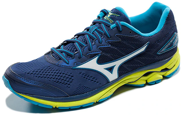Mizuno Rider 20 DarkBlue 'Blue Yellow' J1GC170307 Order Mizuno Rider 20 DarkBlue 'Blue Yellow' J1GC170307