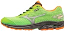 Buy Mizuno Rider 20 GTX Kasut Rendah Tahan Haus Hijau Oren J1GC177404