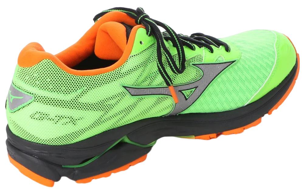 Lookbook Mizuno Rider 20 GTX Verde Naranja Zapatillas Resistentes Bajas J1GC177404