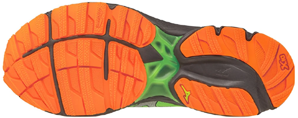 Mizuno Rider 20 GTX Basse Resistenti Verde Arancione J1GC177404 Shop Mizuno Rider 20 GTX Basse Resistenti Verde Arancione J1GC177404